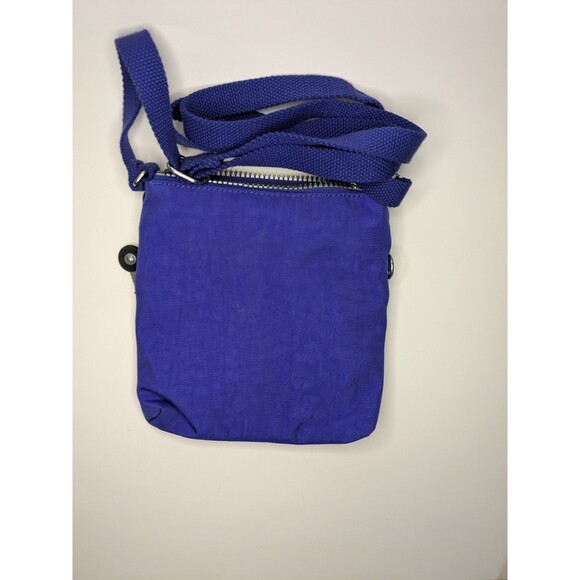 Kipling Keiko Crossbody Bag Purse Mini Endless Plum Deep Purple 3 Zip Great Gift - Picture 5 of 7
